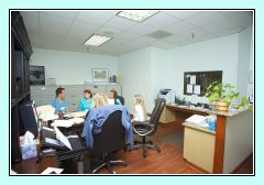 Photograph of Dr. Barlow office