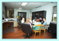 Photograph of Dr. Barlow office